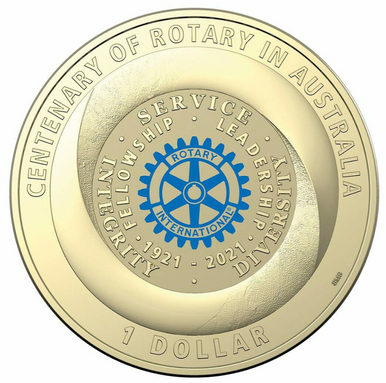 2021 $1 Centenary of Rotary PNC