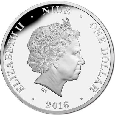 Niue 2016 $1 The Rats of Tobruk 75th Anniversary Commemorative Proof Coin with Replica Rats of Tobruk Medal