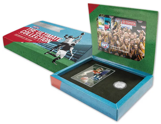 2015 $1 AFL The Ultimate Collection Silver Coin and Stamp Set