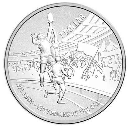 2015 $1 AFL The Ultimate Collection Silver Coin and Stamp Set