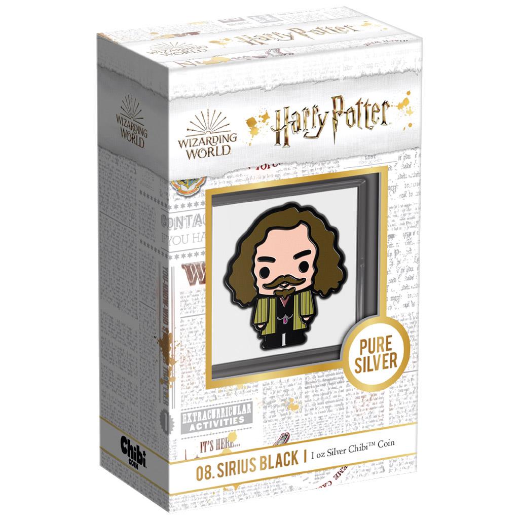 Niue 2021 $2 Chibi Harry Potter Sirius Black Shaped 1oz Silver Proof Coin