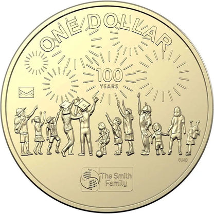 2022 $1 Centenary of The Smith Family PNC
