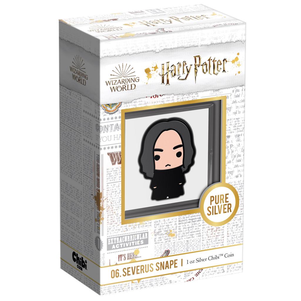 Niue 2021 $2 Chibi Harry Potter Severus Snape Shaped 1oz Silver Proof Coin