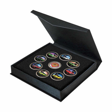 Holden Torana Gold Plated Enamel Penny 9 Coin Collection