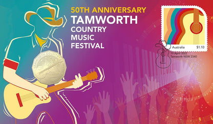 2022 50c 50th Anniversary Tamworth Country Music Festival PNC