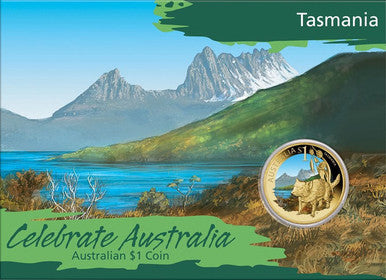 2009 $1 Celebrate Australia Coloured Uncirculated 8 Coin Set