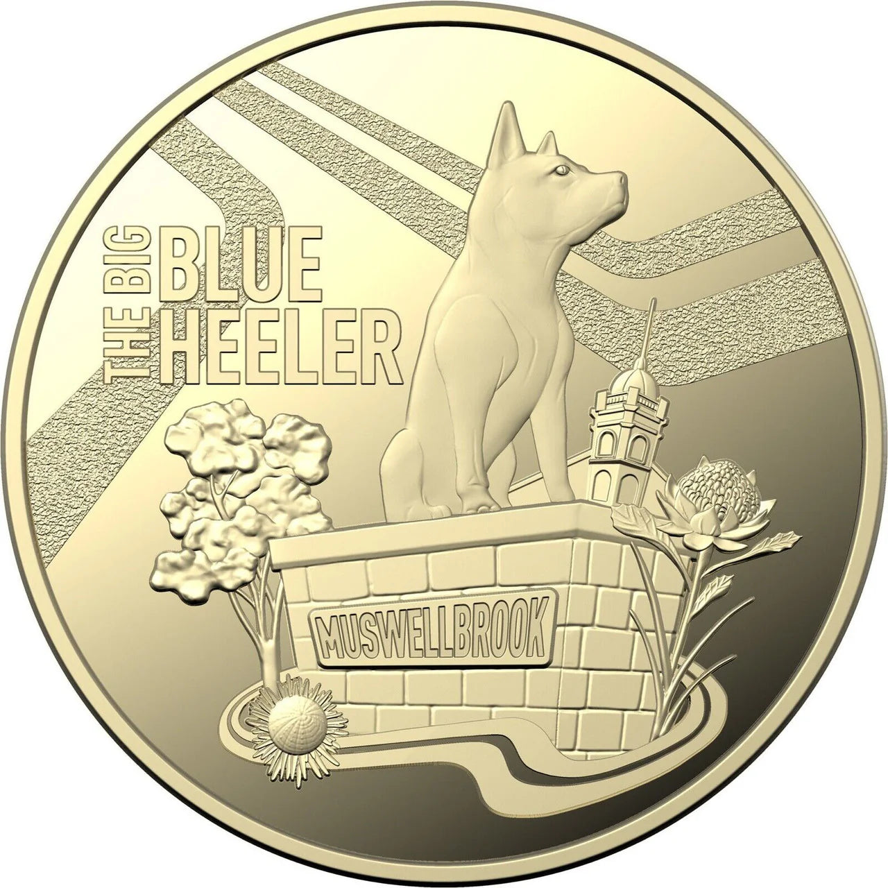 2023 $1 Aussie Big Things The Big Blue Heeler PNC