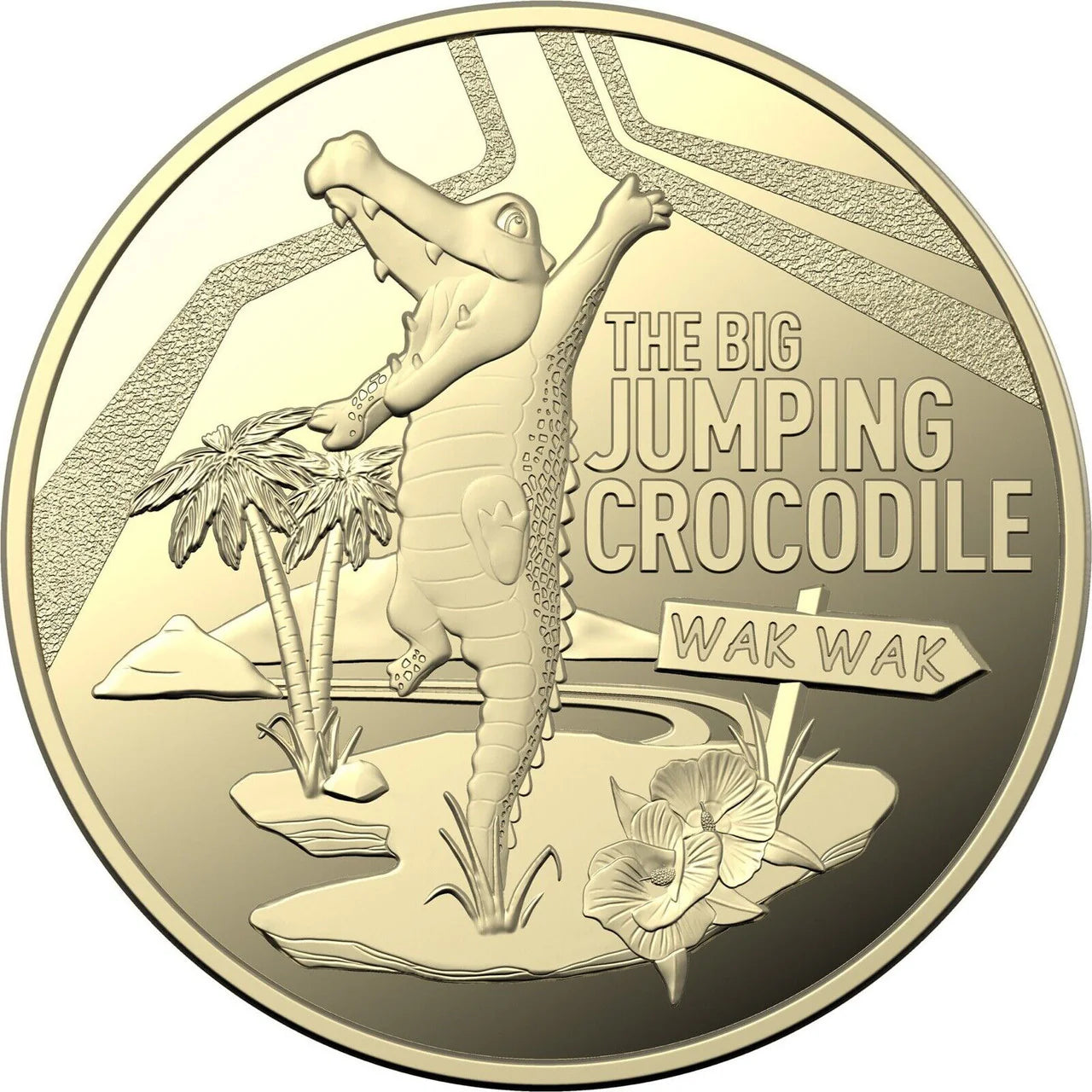 2023 $1 Aussie Big Things The Big Jumping Crocodile PNC