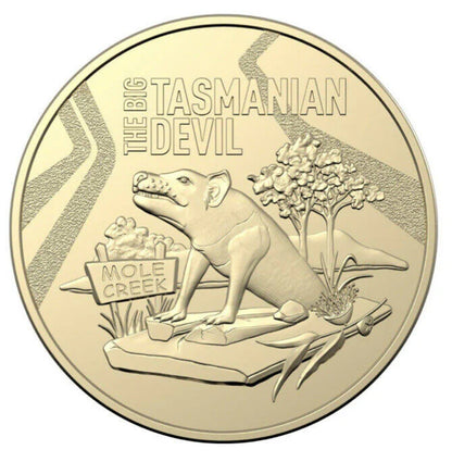 2023 $1 Aussie Big Things The Big Tasmanian Devil PNC