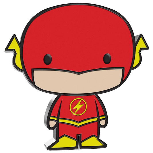 Niue 2020 $2 Chibi DC Comics Flash Shaped 1oz Silver Proof Coin