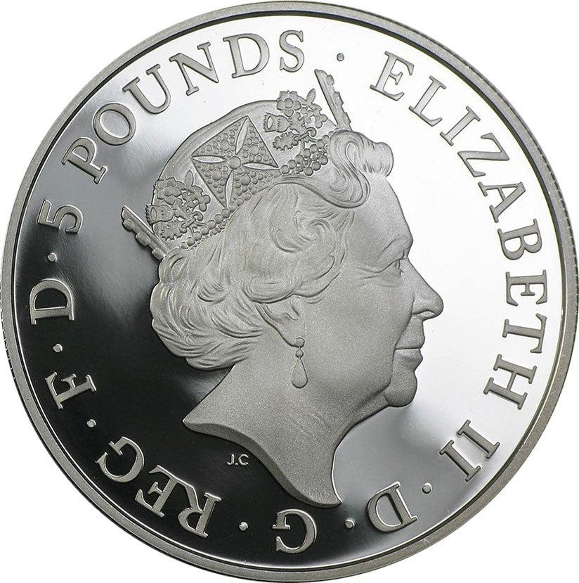 UK 2015 £5 The Royal Birth Silver Proof Coin