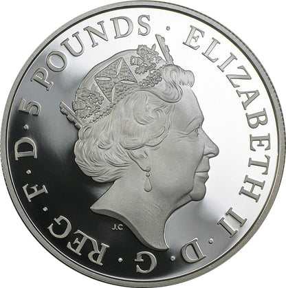UK 2015 £5 The Royal Birth Silver Proof Coin