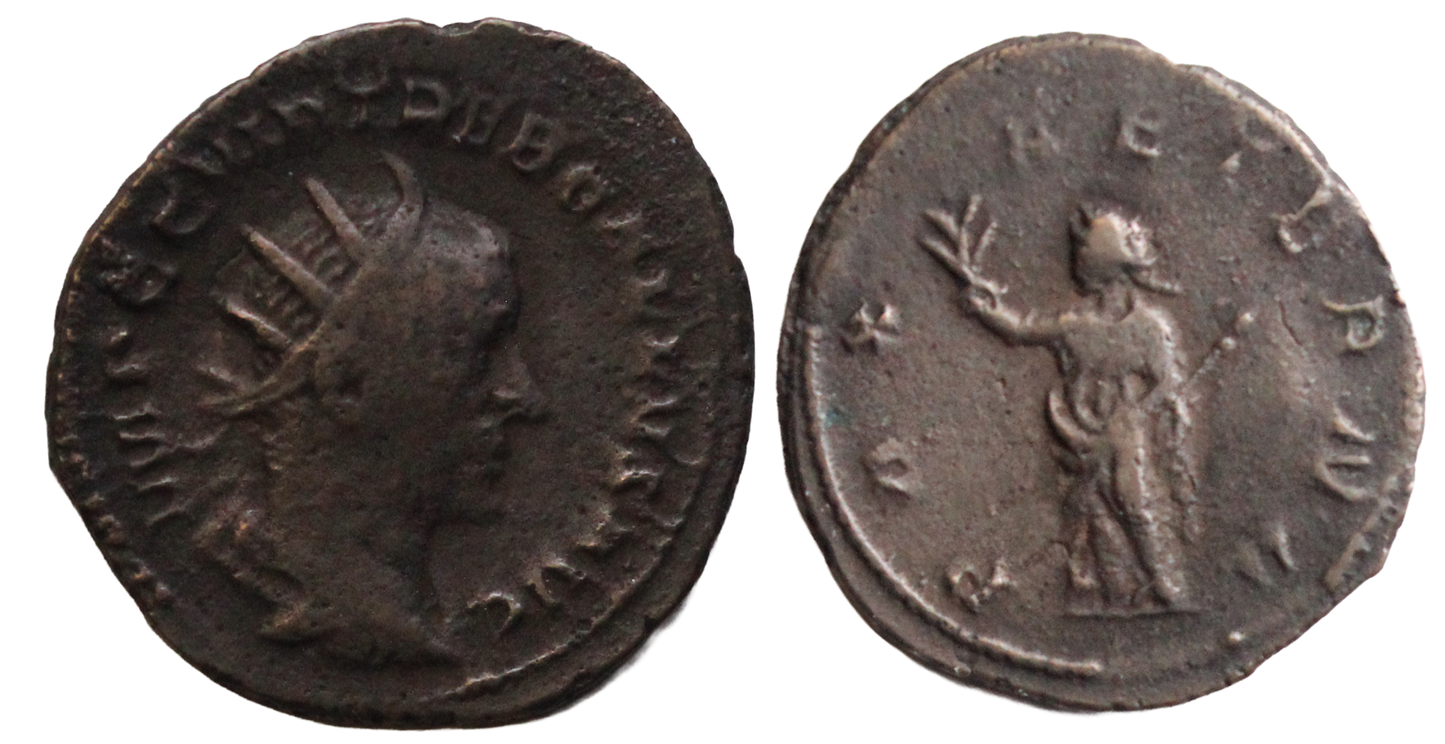 Roman Empire, Trebonianus Gallus 251-253AD Antoninianus aVF