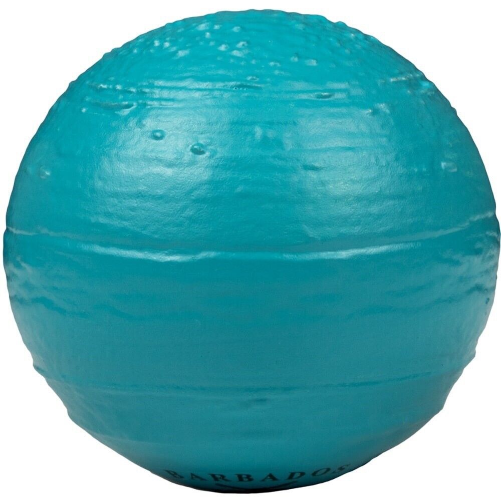 Barbados 2023 $5 Uranus 1oz Silver Coloured Spherical Shaped Antiqued Coin