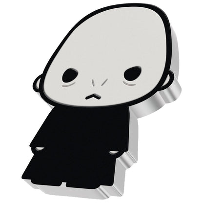 Niue 2021 $2 Chibi Harry Potter Lord Voldemort Shaped 1oz Silver Proof Coin