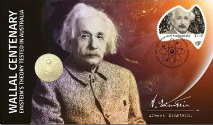2022 $1 Wallal Centenary Australia Tests Einstein’s Theory PNC