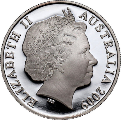 2009 $1 Year of The Ox 1oz Silver Proof Coin