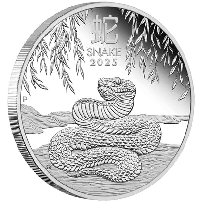 2025 50c Lunar Year of The Snake 1/2oz Silver Proof Coin