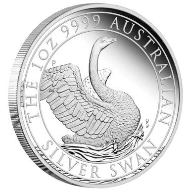 2020 $1 The Australian Silver Swan 1oz Silver Proof Coin