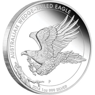 2014 $1 Australian Wedge-Tailed Eagle 1oz Silver Proof Coin