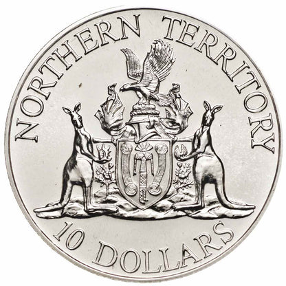1992 $10 State Series Northern Territory Silver Uncirculated Coin