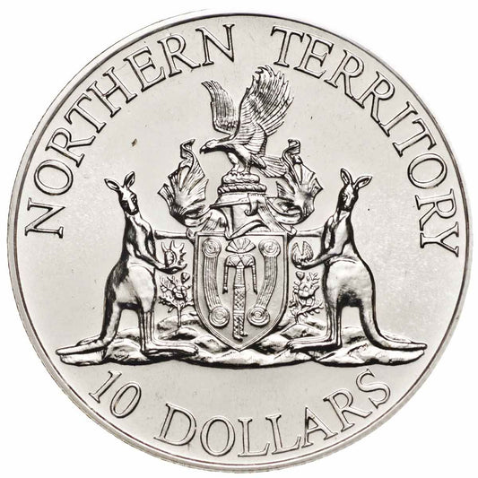 1992 $10 State Series Northern Territory Silver Uncirculated Coin