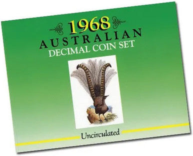 1968 Australian Decimal Uncirculated Coin Set
