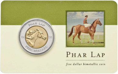 2000 $5 Phar Lap Uncirculated Coin