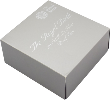 UK 2013 £5 The Royal Birth 1oz Silver Proof Coin