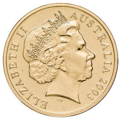 2003 $1 Australian Forces Vietnam For Service Uncirculated Coin