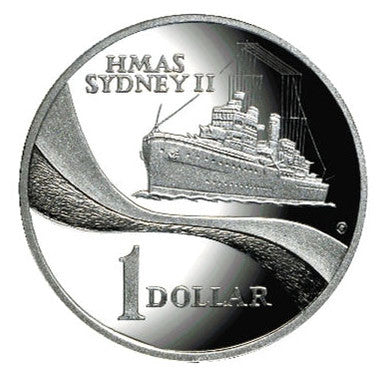 2000 $1 HMAS Sydney II Silver Proof Coin