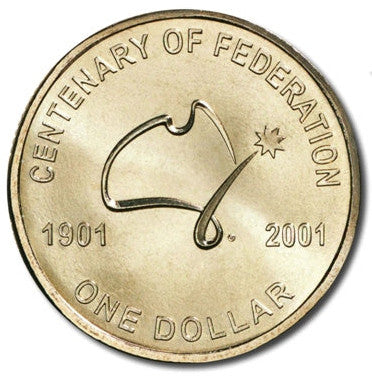 2001 Centenary of Federation South Australia 3 Coin State Uncirculated Set