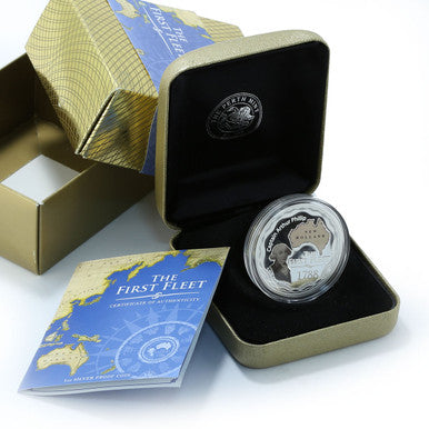 2008 $1 The First Fleet Captain Arthur Phillip 1oz Silver Proof Coin