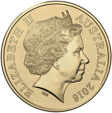 2016 $1 ANDA Perth Mob of Roos 'P' Privy Mark Uncirculated Coin