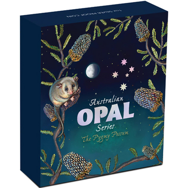 2013 $1 Australian Opal The Pygmy Possum 1oz Silver Proof Coin