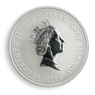 Cook Islands 2006 $1 Fire Engines of The World - Russia 1oz Silver Coin