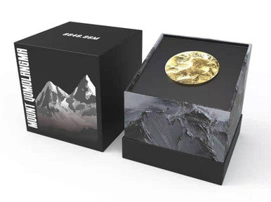 Cameroon 2021 500 Francs Mount Everest Copper High Relief Antiqued Coin