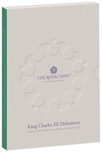 King Charles III Definitives 2023 UK Brilliant Uncirculated Coin Set