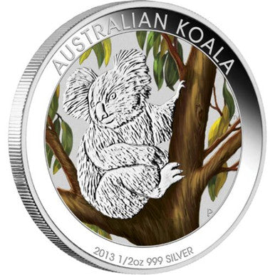 2013 50c Australian Outback 1/2oz Silver Coloured Proof 3 Coin Set