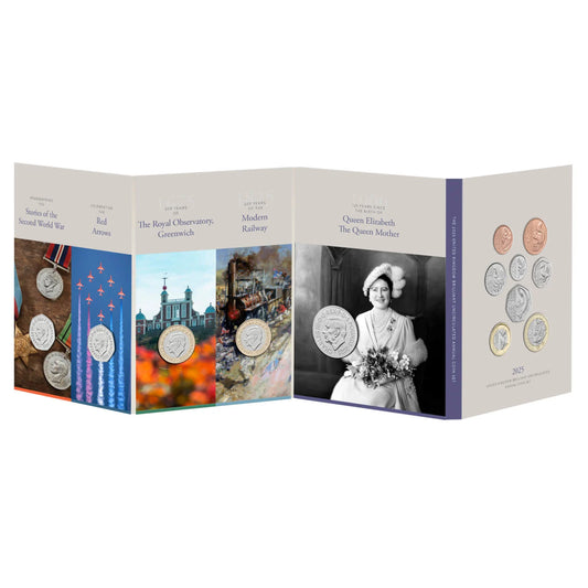 UK 2025 United Kingdom Uncirculated Annual Coin Set