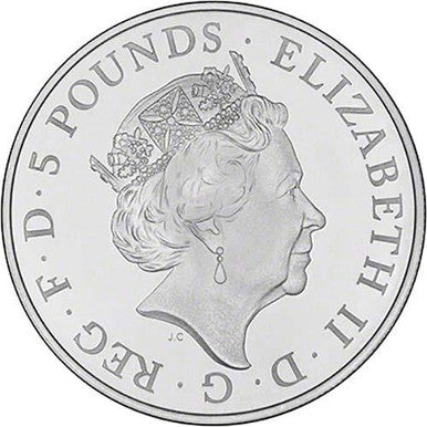 UK 2015 £5 The Royal Birth Uncirculated Coin