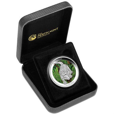 2015 $1 Australian Age of Dinosaurs Minmi 1oz Silver Coloured Proof Coin