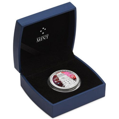 Niue 2014 $1 Doctor Who Daleks 1/2oz Silver Coloured Proof Coin