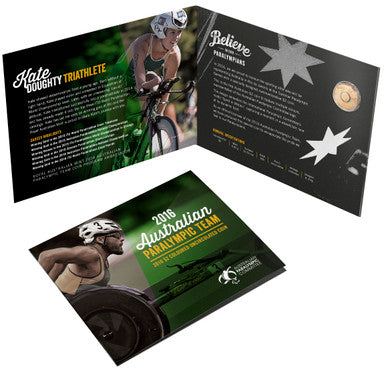 2016 $2 Australian Paralympic Team Coloured Uncirculated Coin