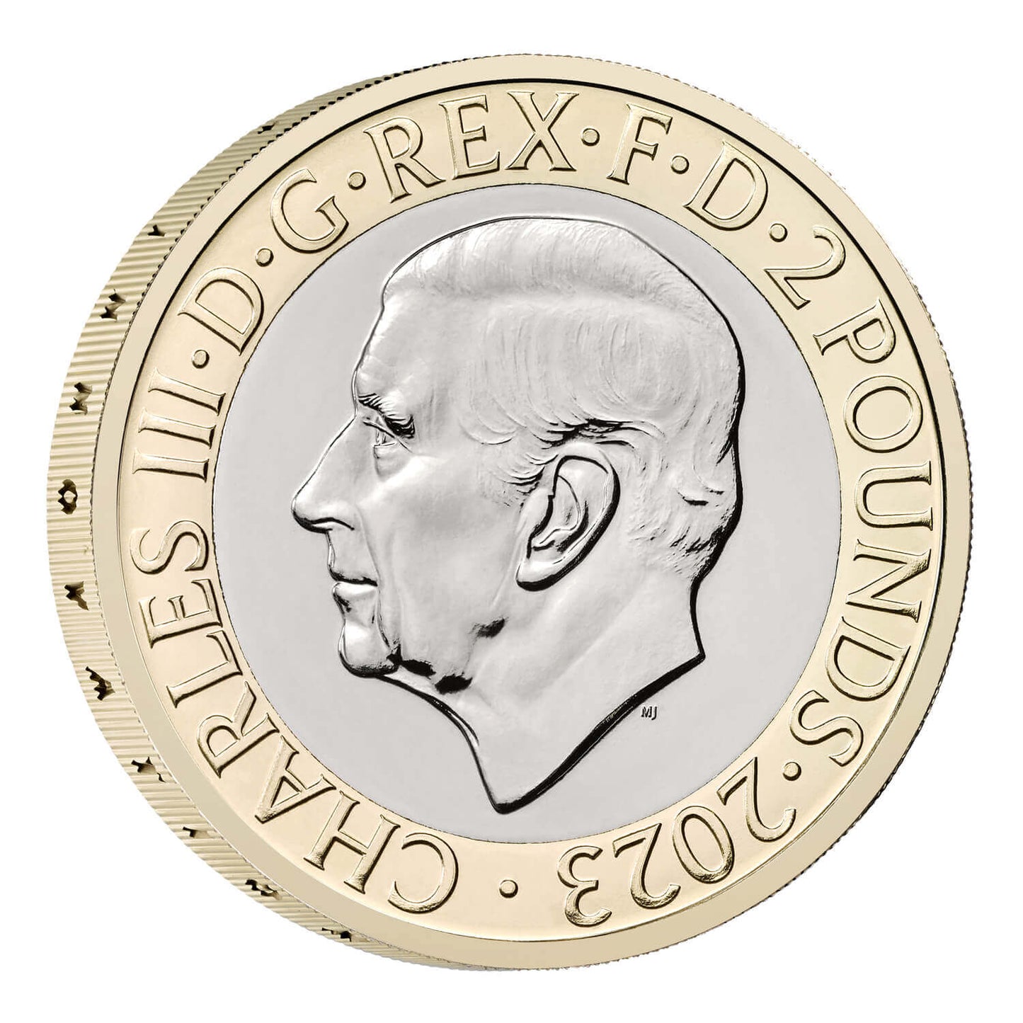 UK 2023 £2 Edward Jenner Uncirculated Coin
