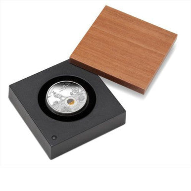 2014 $1 Treasures of The World Australia 1oz Silver Locket Proof Coin