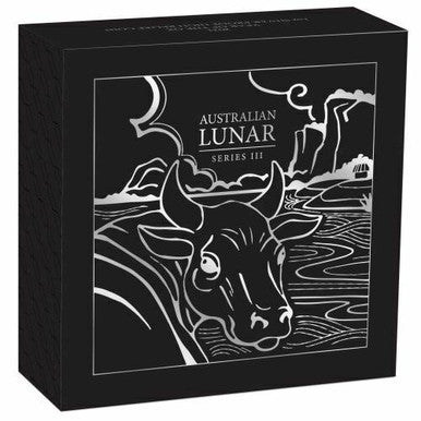 Year of the Ox 2021 $1 1oz High Relief Silver Proof Coin