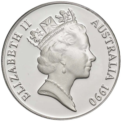 1990 $10 State Series Western Australia Silver Proof Coin