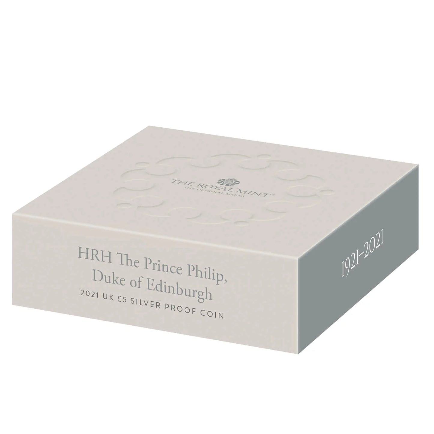 UK 2021 £5 HRH Prince Philip The Duke of Edinburgh Silver Proof Coin