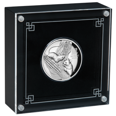 2020 $1 Lunar Year of The Mouse 1oz Silver High Relief Proof Coin